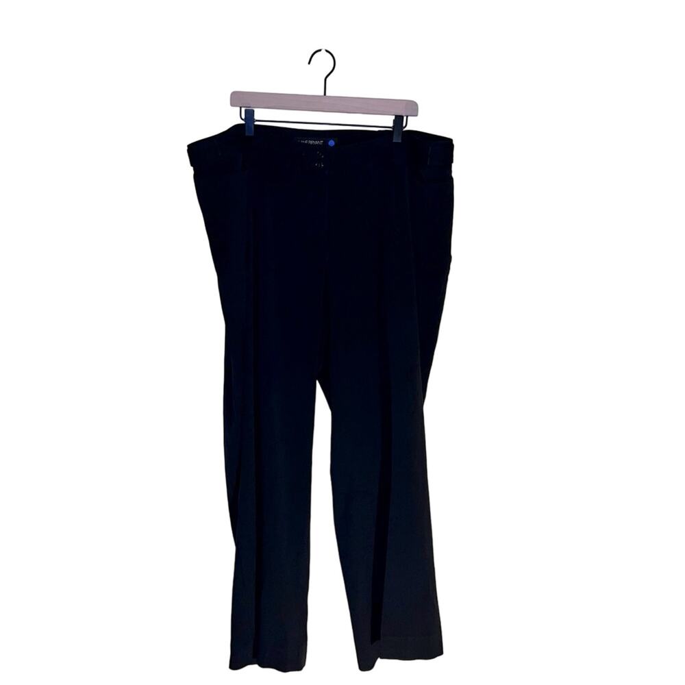 LANE BRYANT black wide leg trousers 5